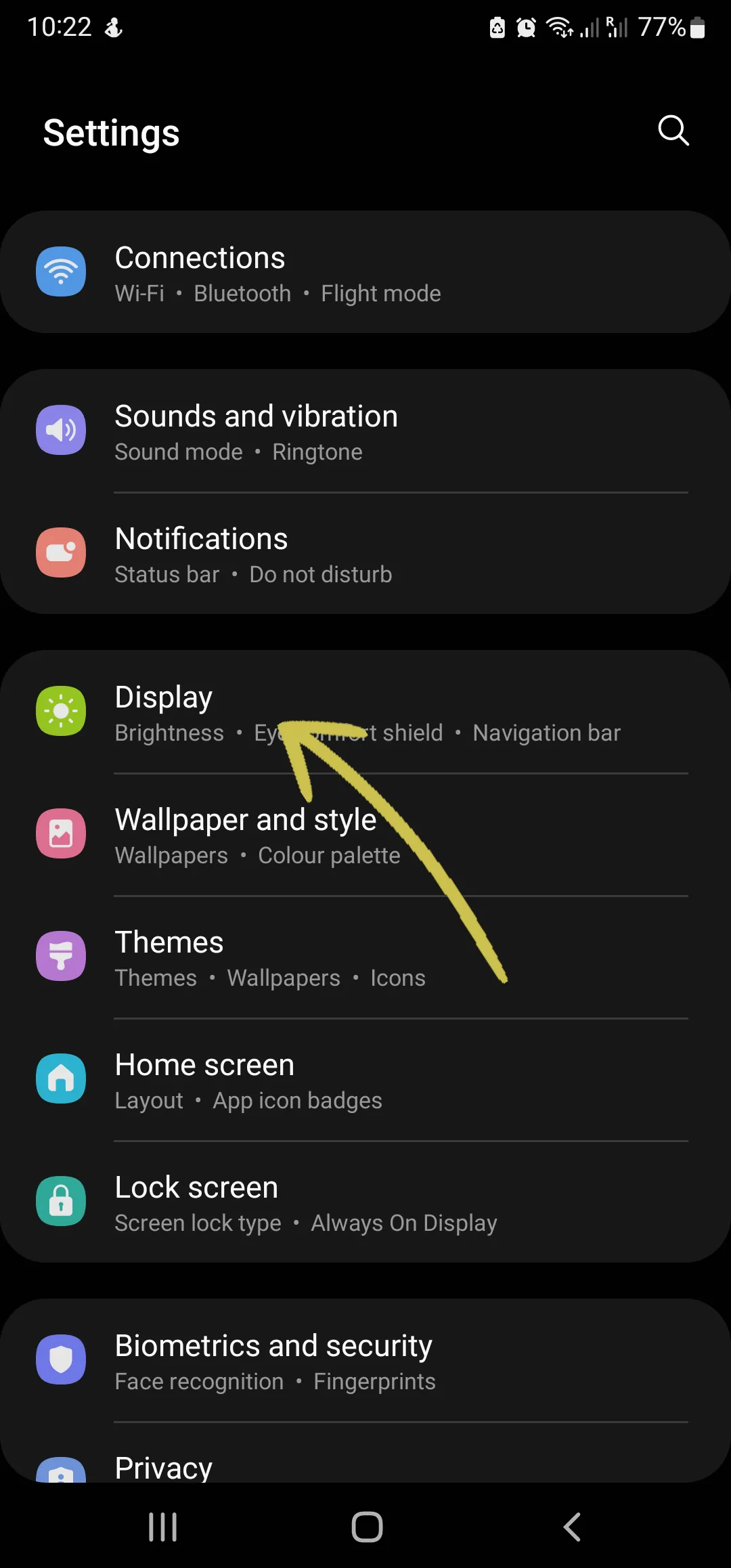 How do I enable and use the app? - Step 2